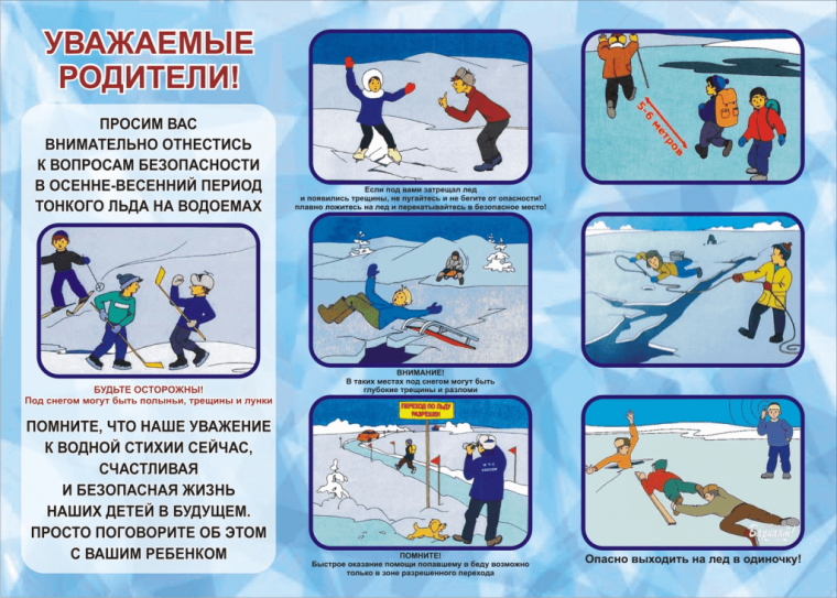 ВНИМАНИЕ "Тонкий лёд".